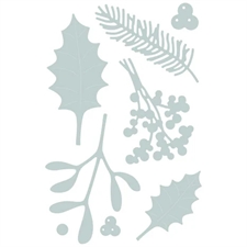 Sizzix Thinlits - Winter Foliage